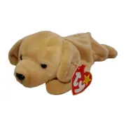 Ty Beanie Baby FETCH Golden Labrador Retriever Dog 8.5" MWMTs Stuffed Animal Toy