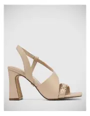 [Wittner] Perla Leather Heel in Pale Porcelain