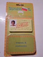 Deadstock Vintage Friendship Swap Cards NIP NOS Friends & Memories