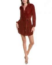 Bella Dahl Silk-Blend Tunic Dress