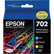 Epson 702 Ink Cartridge Black And Colour Pack