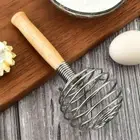 Stainless Steel Spring Egg Whisk Hand-held Egg Mixer Spiral Egg Beater Flour