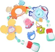 NAMOARLY Crib Bell Toy Stroller Arch Pram Toys 0-1 Year Old Safe Decor Easy to Install