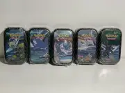 Pokemon TCG Shining Fates Mini Tin Complete SET OF 5 SEALED TINS SHIPS WORLDWIDE