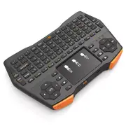 i8 Plus No Backlit 2.4GHz Mini Wireless Keyboard With Touchpad English Russian A