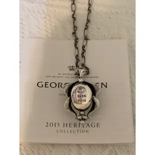 丹麥喬治傑森GEORG JENSEN 2015年度項鍊 拉長石