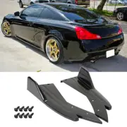 For Infiniti G37 Coupe Sedan Gloss Rear Bumper Spoiler Lips Splitter Diffuser (for: BMW)