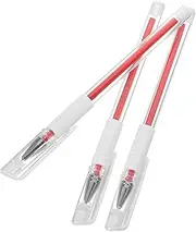 Healeved 3pcs Position Pens,Tattoo Marking Pens,Microblading Marker Pen,Permanent Eyebrow Marker Pen for Salon,Makeup Position Mark Tools