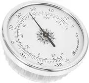 Abaodam Indoor Thermometer Hygrometer Wall Mount Display for Accurate Humidity and Measurement Multi Functional Gauge for Home Office Bathroom Use