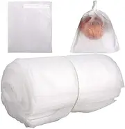 Mellisso 100PCS Garden Plant Fruit Cover Protect Net Mesh Bag Against Insect Bird