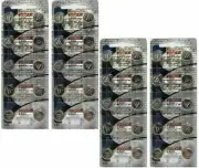 40 Fresh Genuine Maxell LR44 (A76) 357 1.5V Alkaline Button Cell Batteries