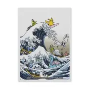 Pokemon Center - Great Wave Pikachu and Friends Card Sleeves (65/Sealed)