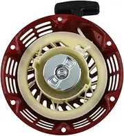 XXUMKL Fit for Pack Parts Replacement 28400-ZE1-003ZF 28400-ZE1-003ZA Pull Start Kit Recoil Starter Set Metal Red Accessories