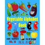 VEGETABLE ALPHABET BOOK: ALPHABET BOOKS: ACTIVITY BOOKS FOR KIDS