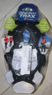 SNOW TRAX by YAKTRAX Mens US 3.5-7.5 & Womens 5-9) S-M 360’ Ice Snow Grips Trac