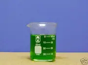 Brand New Griffen Beaker Glass 50 mL - SHIPS FROM USA SET OF 3