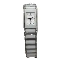 在飛比找momo購物網優惠-【ORIENT 東方錶】官方授權T2 時尚方形陶瓷女腕錶-錶