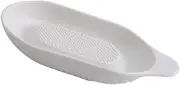 ELAYARD Ceramic Garlic Mincer and Ginger Crusher Plate Practical Kitchen Tool for Preparation for Crushing Garlic Ginger Fruits Vegetables Easy to Clean and Store
