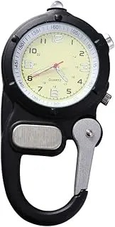 [LIFKOME] Carabiner Watch with Light Watches Watch for Outdoor Watch for Mountaineering Watch for Climbing Backpacker Watch Fob Watch LED Watch Clip-on Watch Mountaineering Watch Alloy