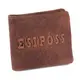 真皮 紅棕 皮包 皮夾-短夾(SZK3532E) (8.3折)