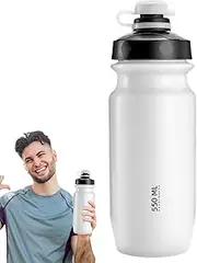 Gym Water Bottle | Adults Travel Squeeze Kettle,Portable Leakproof 18 Oz Bottle for Running Gym Cycling School Travel Workout Camping Beach Hiking Climbing