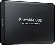 1TB External Solid State Drive 1TB Portable SSD Type-C USB 3.0 High Speed External Hard Disk for Laptop and pc and More