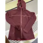 歐都納女款PRIMALOFT刷毛保暖外套/刷毛外套(A1GA2018W勃根地紅)