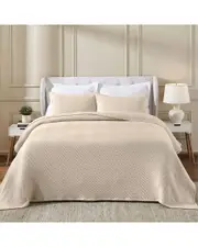 Superior Aswan Medium Weight Chevron Woven Coverlet
