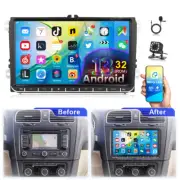 For VW GOLF MK5 MK6 9" Car Stereo Radio Android 15.0 GPS Navi Head Unit + Camera (for: Volkswagen)
