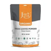 Just Jaivik Organic Tulsi/Holy Basil Powder 0.5 LB / 227-g