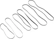 OSALADI 6pcs Turntable Belt Drive Record Player Replacement Belt for Vinyl Player Restore Performance Reduce Noise