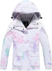 [Tumaron] Kids Winter Ski Jacket Winter Snowboard Boys Windbreaker Snowsuit For Girls