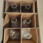 Qty 6 NEW PYREX 4980-1L 1L Narrow Mouth Erlenmeyer Flasks with Heavy Duty Rim