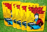 KNIGHT RIDER TRADING CARDS LOT 6 SEALED PACKS - NEW