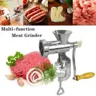 New Meat Grinder Mincer Stuffer Hand Manual Sausa Filler Maker Machine Multi UK