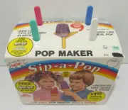 1983 POP MAKER Wacky Warehouse Kool-Aid Sip-A-Pop With A Straw - NOS