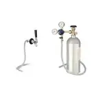 Homebrew Keg Kit *NEW* 5 gal. Ball Lock Keg, CO 2 Tank, Regulator, Shank, Faucet