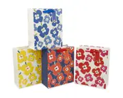 bulk 24 Xlarge Accent Groovy Gift Bag 4 Assorted 31x41cm