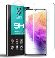[ZUSLAB] Screen Protector for Galaxy A73 5G Tempered Glass Case Friendly 9H Hardness for Samsung - Clear