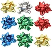 NIYANGLE 150Pcs Self Adhesive Packing Bows Valentine Day Christmas Decoration for Wrapping Flower Packaging and Wedding Table Ornament