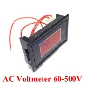 5Pcs/lot Red Led Display Digital Voltmeter AC60V-500V voltage Panel Meter Gauge