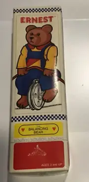 Ernest Balancing Bear Unicycle Complete EXC
