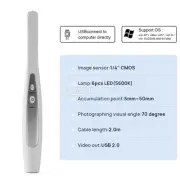 Dental Intraoral Camera Portable Dental Endoscope with 4 Mega Pixels 6-LED USB
