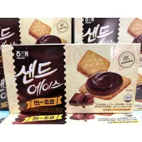 在飛比找蝦皮購物優惠-*現貨*韓國🇰🇷HAITAI 海太 ACE夾心餅乾 巧克力口