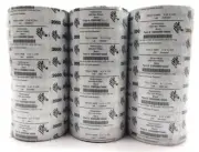 Zebra 6.50" x 1476' Performance 2000 Wax Ribbons 02000BK15645 Genuine - 11 Rolls