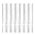 24pcs Kebob Skewers 30cm x 3.5mm x 0.9mm Stainless Steel Flat BBQ Grill Sticks