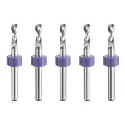 3mm Tungsten Carbide CNC Engraving Print Circuit Board PCB Drill Bits 5 Pcs