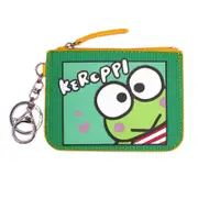 Catzon Cute Cartoon Small Wallet Short Coin Purses with Keychain Wallet for Girls and Women-Frog