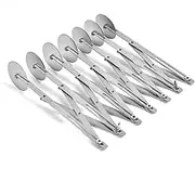 7 Wheel Stainless Steel Pizza Knife Wheel Knife Cutter Adjustable Dough Divider for Pastry Pizza Pasta Cakes Cookies Kitchen Baking Tool