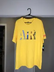 Nike Air Max Shirt Sean Wotherspoon Atmos Safari Yellow CI3009-728 SZ XL